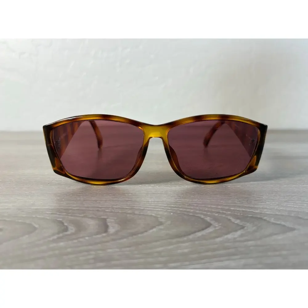 Alibi DTORT/BRN Made‎ in Italy Brown Black Tortoise Women's Sunglasses- EUC